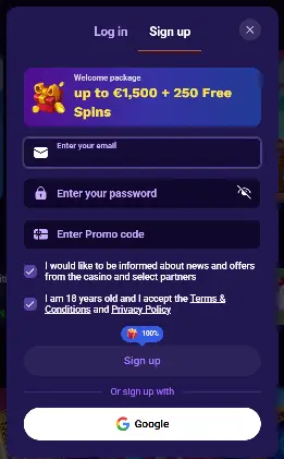 Account Registratie on LiraSpin Casino